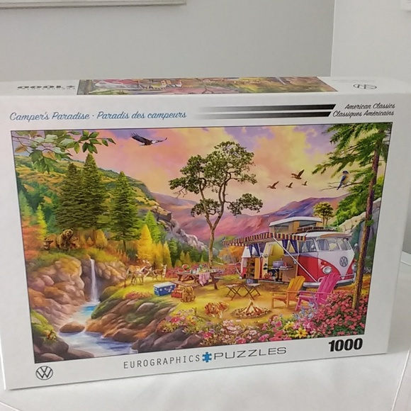 Camper's Paradise 1000pc Puzzle - Picture 1 of 5